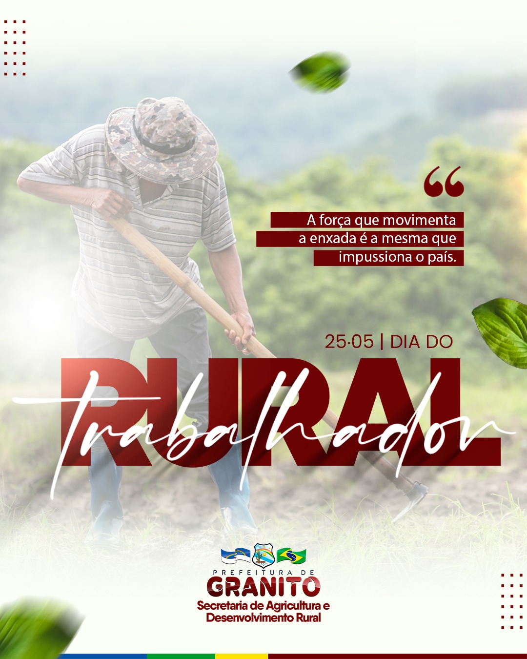 Dia Do Trabalhador Rural Reconhecimento à Força E Dedicação Dos Agricultores De Granito Blog 8010